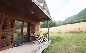Gîte Chalet 4 pers. - Camping Les Berges du Bramont